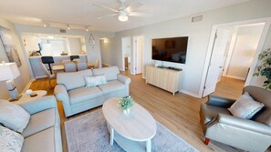 Apartamento, 2 habitaciones | Zona de estar