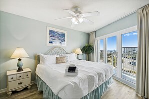 Condo, 2 Bedrooms | 2 bedrooms, iron/ironing board, free WiFi - Seacrest 511 is a Gulf side 2 BR on Okaloosa Island by RedAwning (Fort Walton Beach)