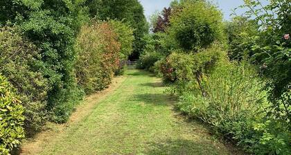Secluded 4 bed bungalow in mature 1 acre gardens with b close to Sherwood Forest
