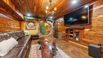 Smart TV, video-game console, books, stereo