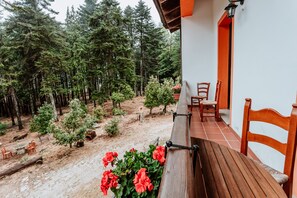 Classic-Zimmer, Balkon, Parkblick | Schreibtisch, laptopgeeigneter Arbeitsplatz, Bettwäsche