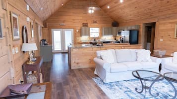 TV connectée, cheminée, Netflix, Hulu