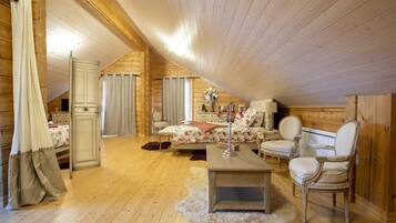 Kamar Quadruple (Sancerre) | Minibar, Wi-Fi gratis, dan seprai linen