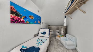 4 slaapkamers, luxe beddengoed, bedden met traagschuimmatras