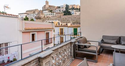 New duplex in Ibiza center with Dalt Vila views