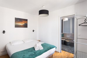 2 bedrooms, iron/ironing board, free WiFi, bed sheets - Le Dinanais - Brasier T3 Cocon dans l'Intra Muros (Saint-Malo)