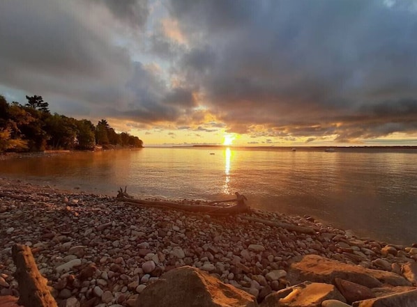 Tæt på stranden