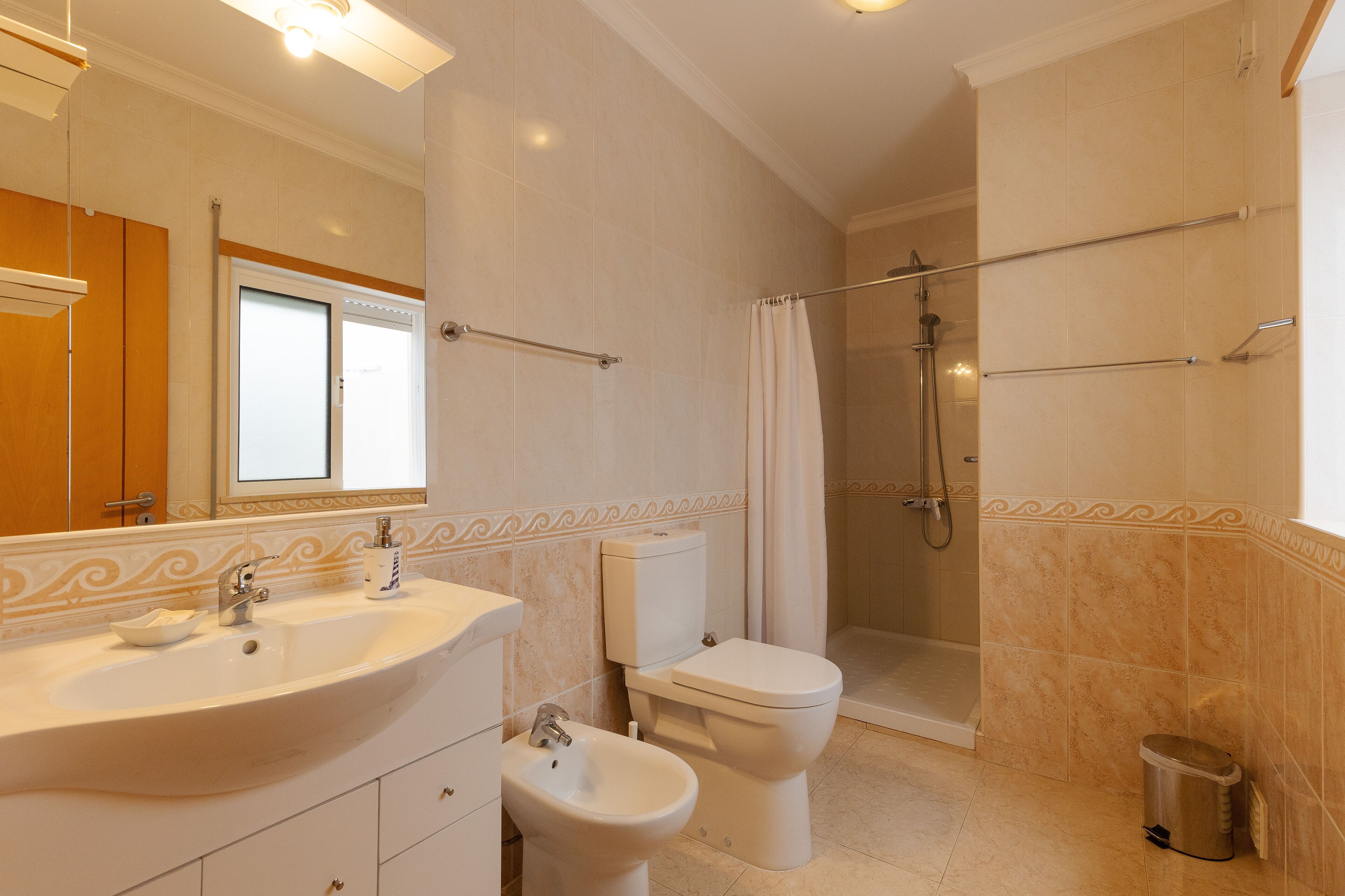 Royal Apartment, 2 Bedrooms | Bathroom | Rainfall showerhead, hair dryer, bidet, towels