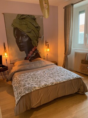 2 Schlafzimmer, Bügeleisen/Bügelbrett, kostenloses WLAN, Bettwäsche