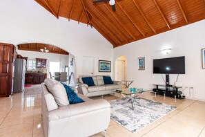 Smart-TV, Bücher, Arbeitsbereiche