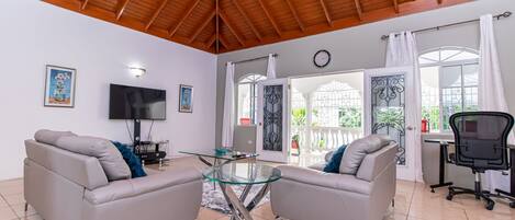 Smart TV, books, offices