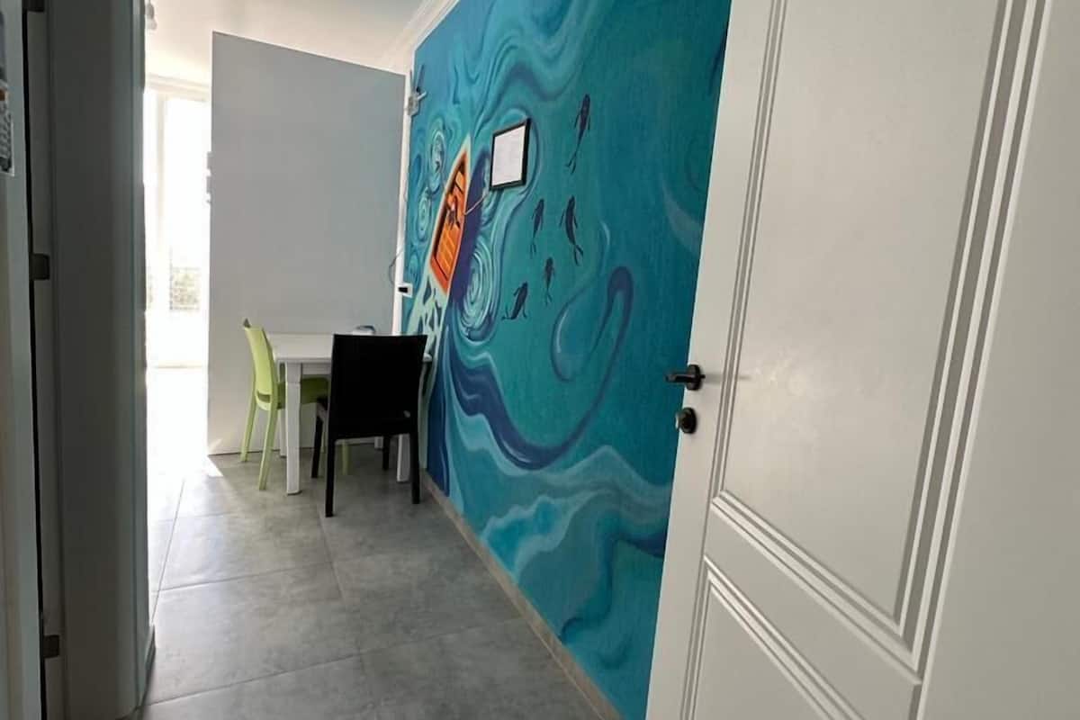 Classic Shared Dormitory, Women only, Private Bathroom, Sea View | Premium bedding, individually decorated, individually furnished