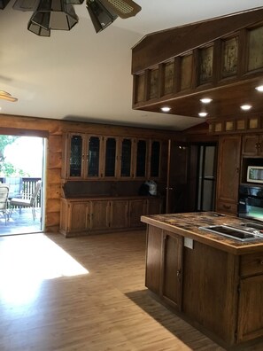 Interior - Three level Log Home on Private 40 Acre Estate. (Swift Current)