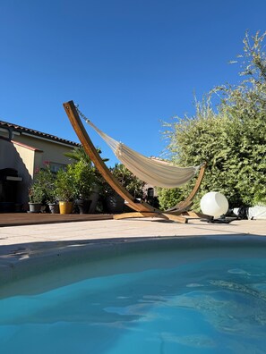 Alberca al aire libre 