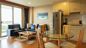 Apartment, 1 Bedroom, Accessible, Balcony | Dining - 503c - 1 Bdr Condo With Seaview Boathouse Hua Hin (Cha-am)