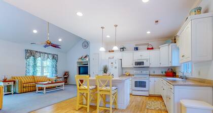 Family-Friendly Home Close to OC w/Furnished Porch, Central A/C, & Free WiFi
