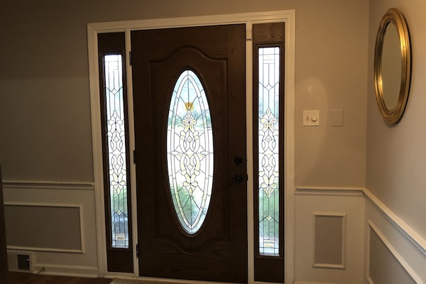 The front door