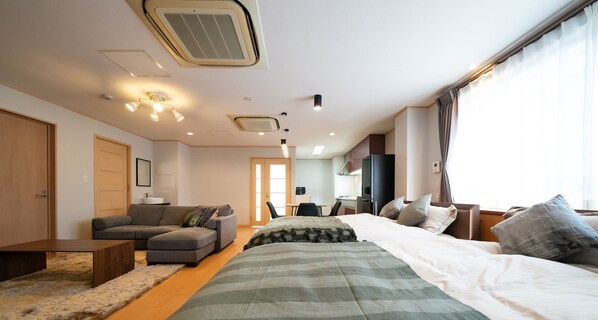 Appartement Familial, 2 chambres (4F, 100㎡) | Wi-Fi gratuit, draps fournis