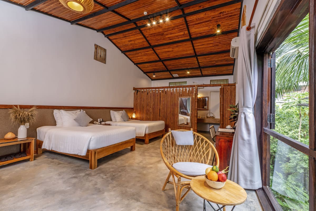 Tropical garden Twin - Tropical Village | 1 bedroom, pillowtop beds, minibar, in-room safe