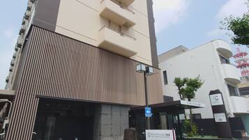 Façade de l’hébergement