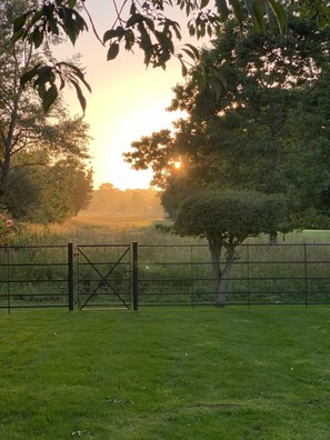 المنطقة المحيطة بالمنشأة