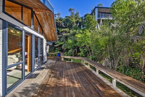 Terrace/patio - Pearl Retreat - Mangawhai Heads Holiday Home (Mangawhai Heads)
