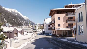 Majoituspaikan julkisivu