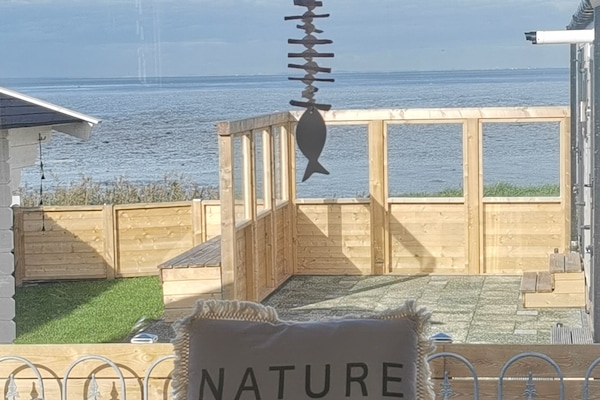 Blick von der Unterkunft