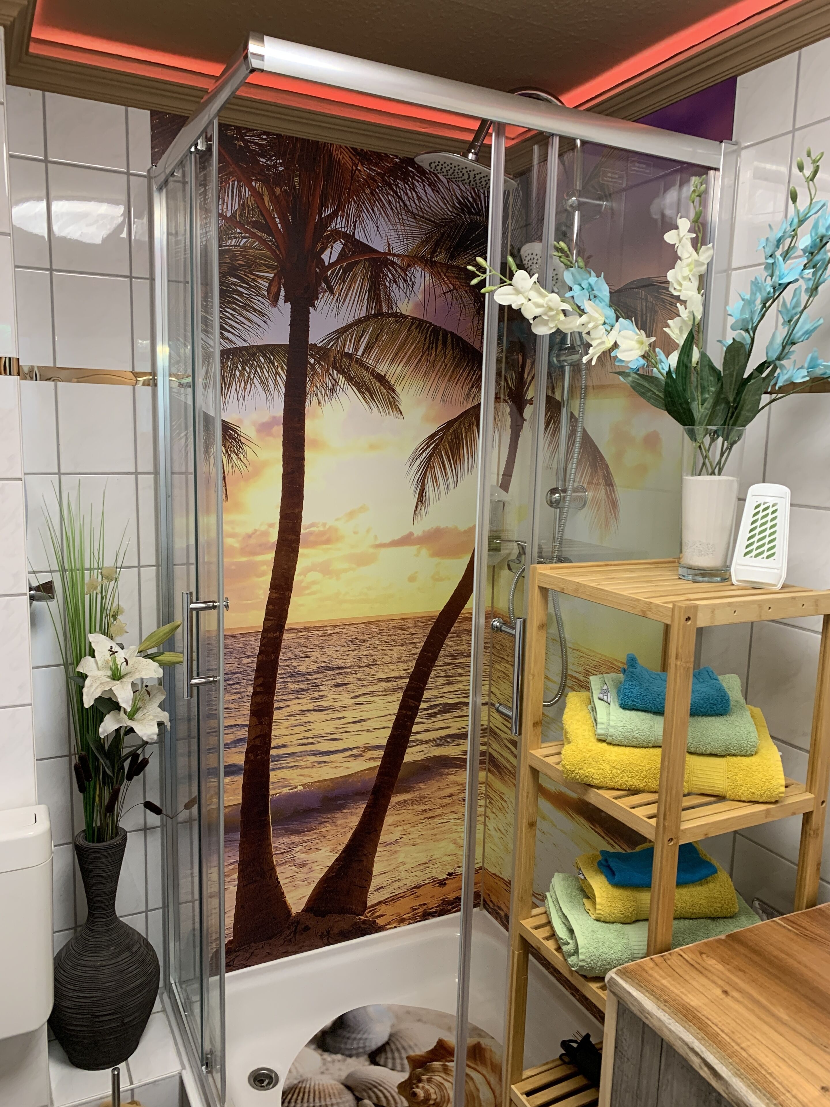 淋浴設備、風筒、提供毛巾、番梘