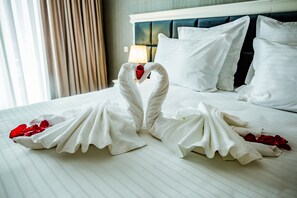 Phòng đôi Deluxe | Bộ trải giường