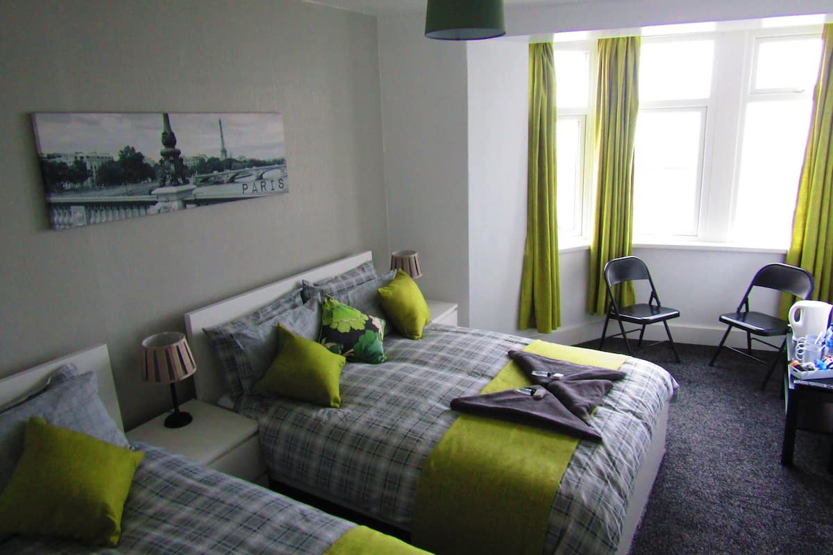 iron/ironing board, free wifi, bed sheets