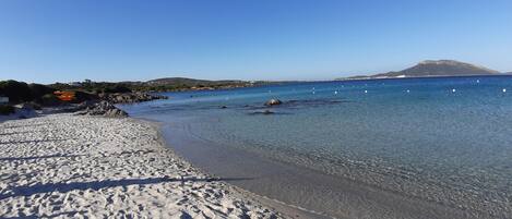 Accommodatie ligt op het strand