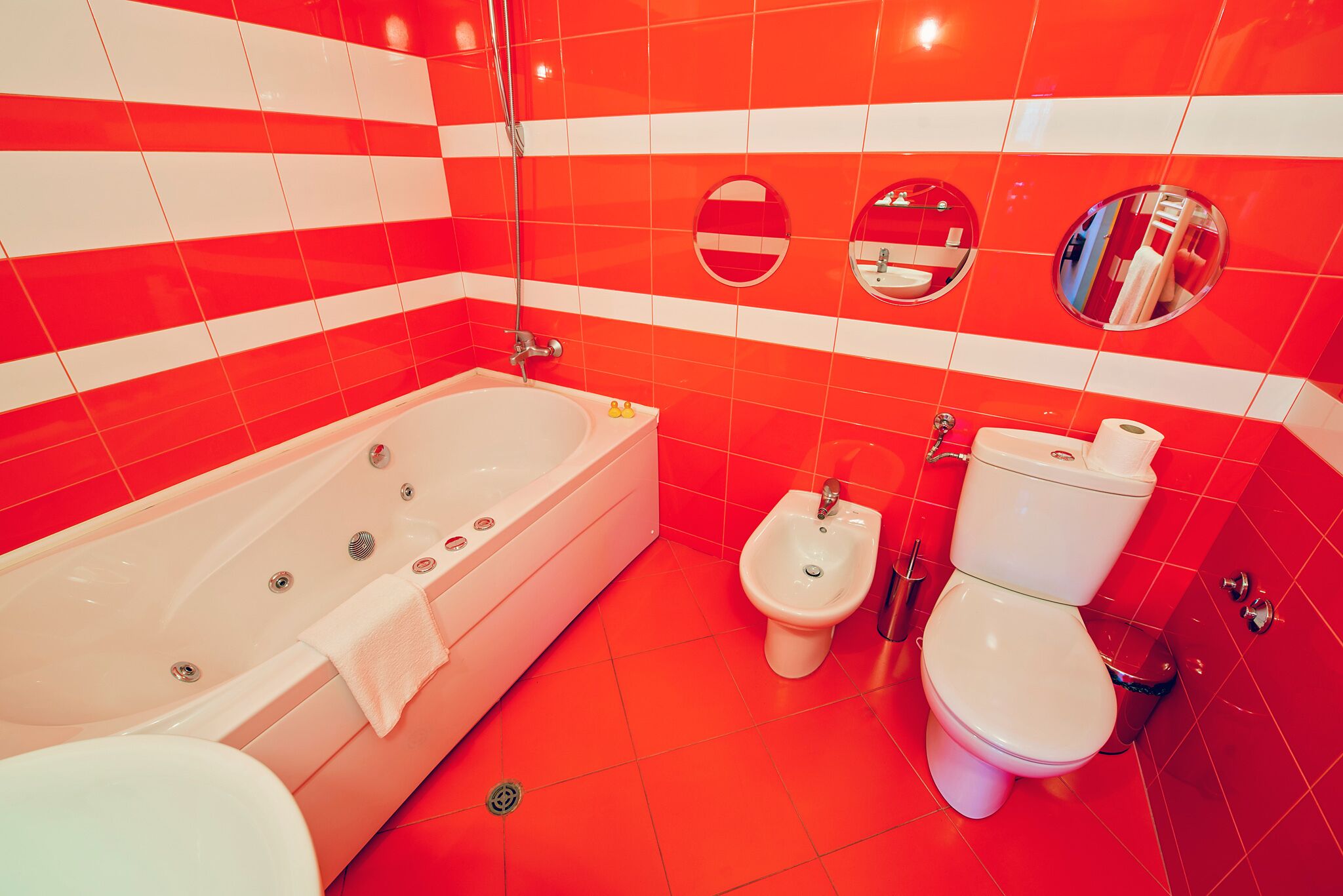 superior studio, balcony | bathroom | free toiletries, hair dryer, bidet, towels