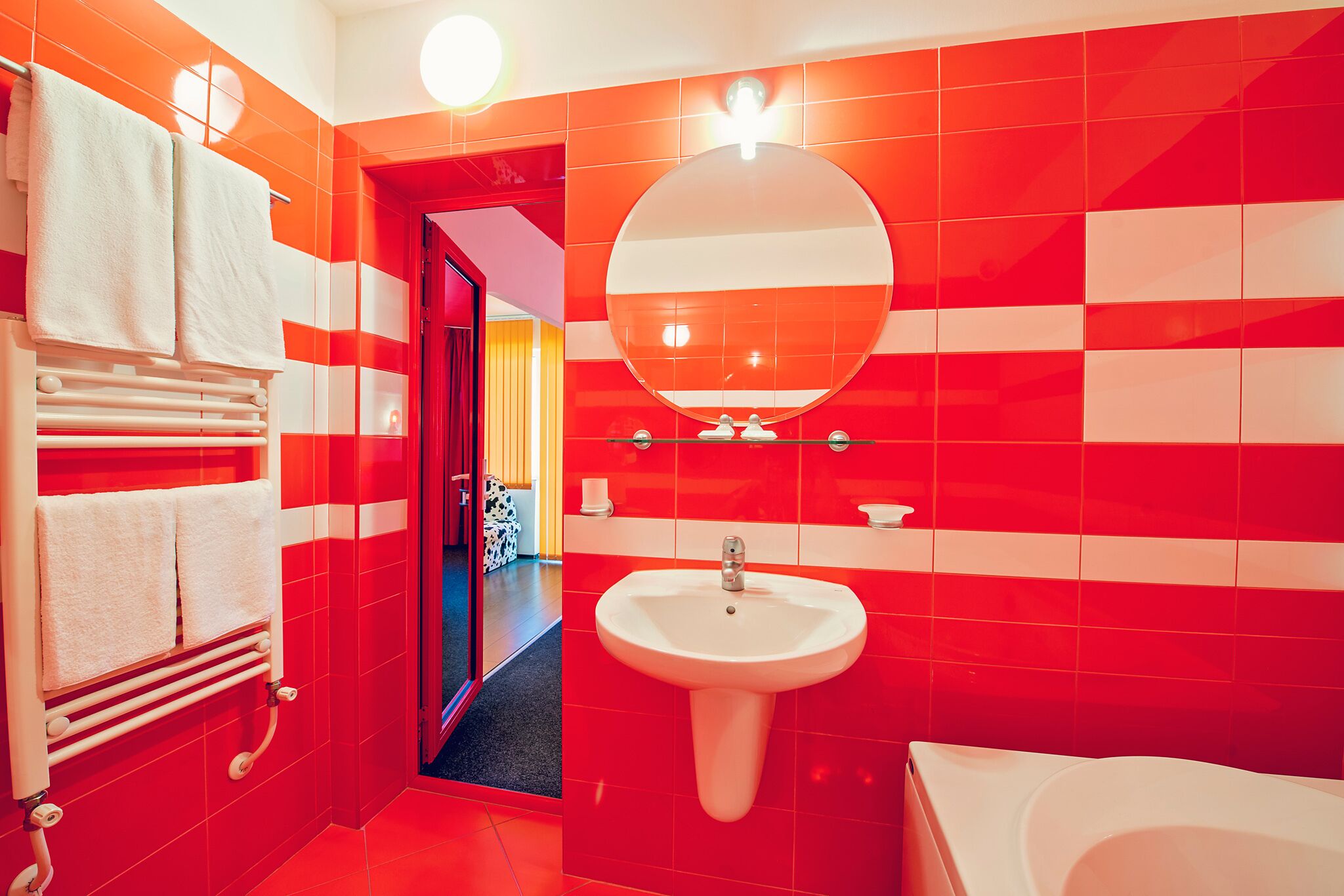 superior studio, balcony | bathroom | free toiletries, hair dryer, bidet, towels