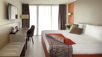 Minibar, chambres insonorisées, Wi-Fi gratuit, draps fournis