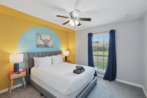 4 habitaciones, tabla de planchar con plancha y wifi 