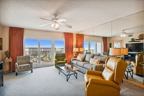 Condo, 2 Bedrooms | Interior - Seacrest 706 is a 2 BR Gulf Front on Okaloosa Island by RedAwning (Fort Walton Beach)