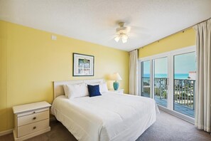 Condo, 2 Bedrooms | 2 bedrooms, iron/ironing board, free WiFi - Seacrest 707 is a Gulf Front 2 BR on Okaloosa Island by RedAwning (Fort Walton Beach)