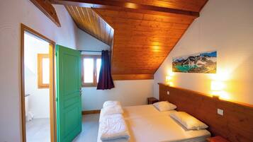 6 slaapkamers, een kluis op de kamer, een strijkplank/strijkijzer