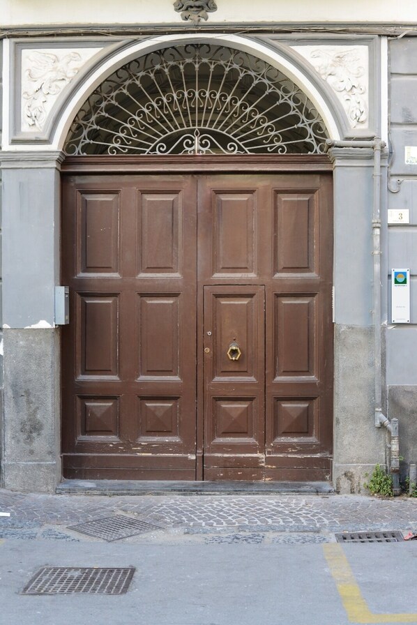 Entrée de l’hébergement