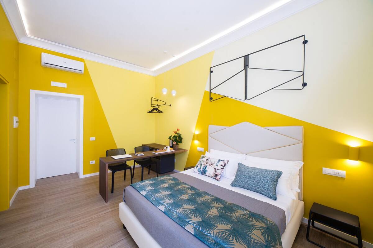 Premium bedding, memory-foam beds, minibar, in-room safe