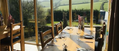 Daily English breakfast (GBP 8 per person)