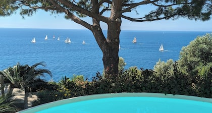 Villa with Pool and Jacuzzi on Sea View Terrace