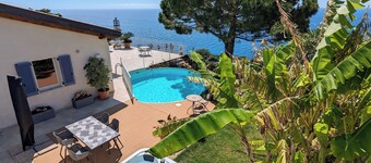 Villa with Pool and Jacuzzi on Sea View Terrace