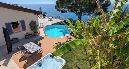 Villa with Pool and Jacuzzi on Sea View Terrace