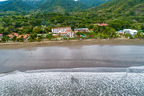 En la playa