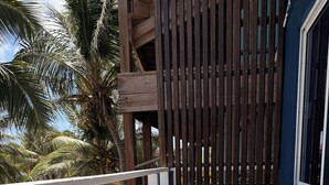 Double Room, Ocean View | Balcony view - Hotel Royal Blue & Golf Cart Rental (San Pedro)