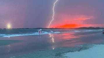 Beach nearby, beach towels