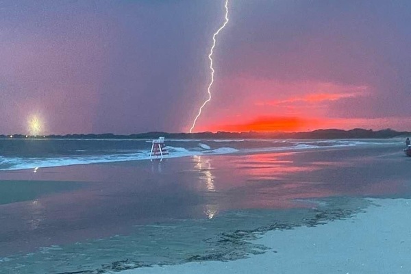Una playa cerca, toallas de playa
