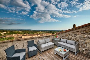 Terrasse sur le toit